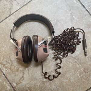 Realistic‎ Custom Pro Headphones Stereo Made in USA Vintage Retro